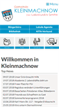Mobile Screenshot of kleinmachnow.de
